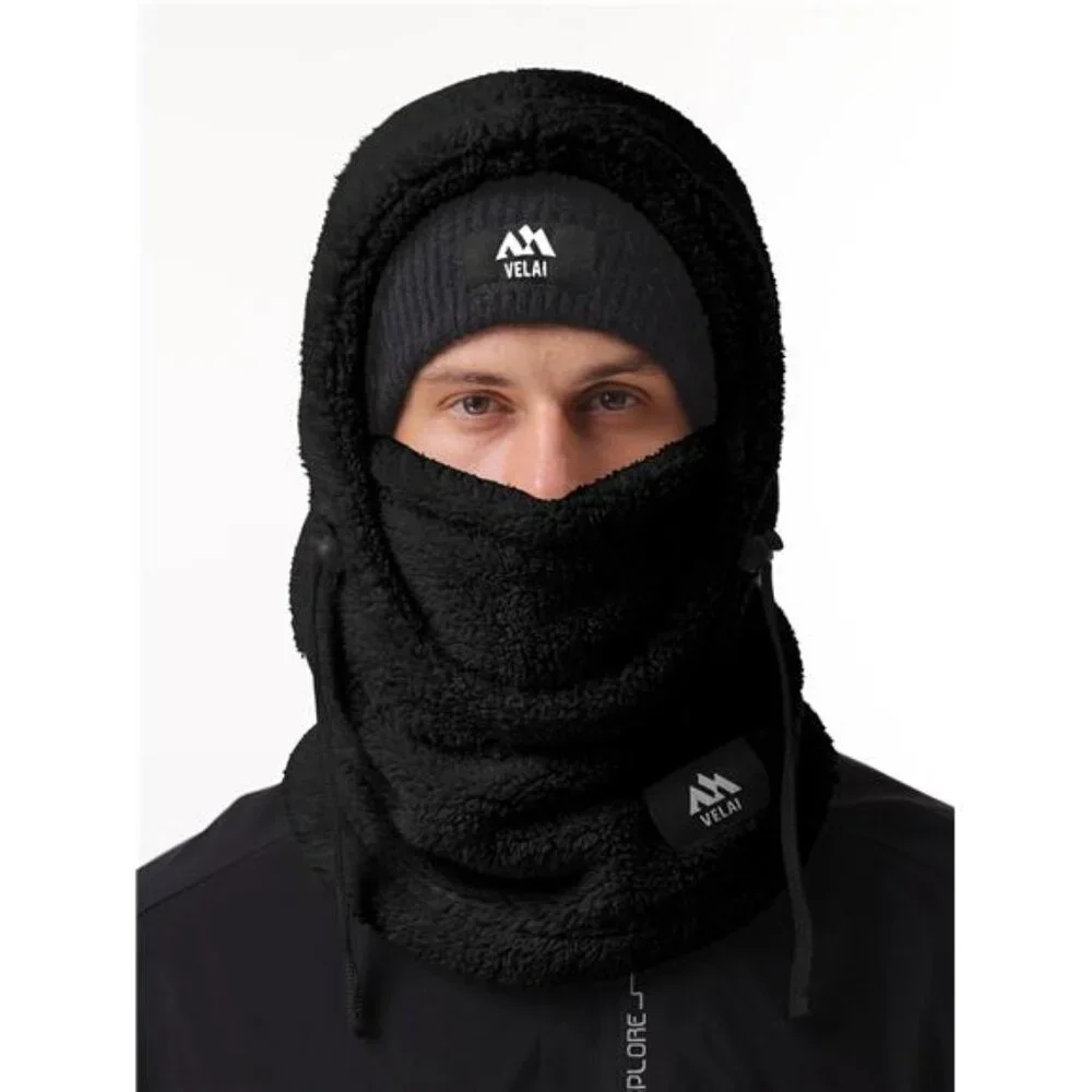 Balaclava Fleece Ski Mask for Men Women Winter Face Masks Windproof Hooded